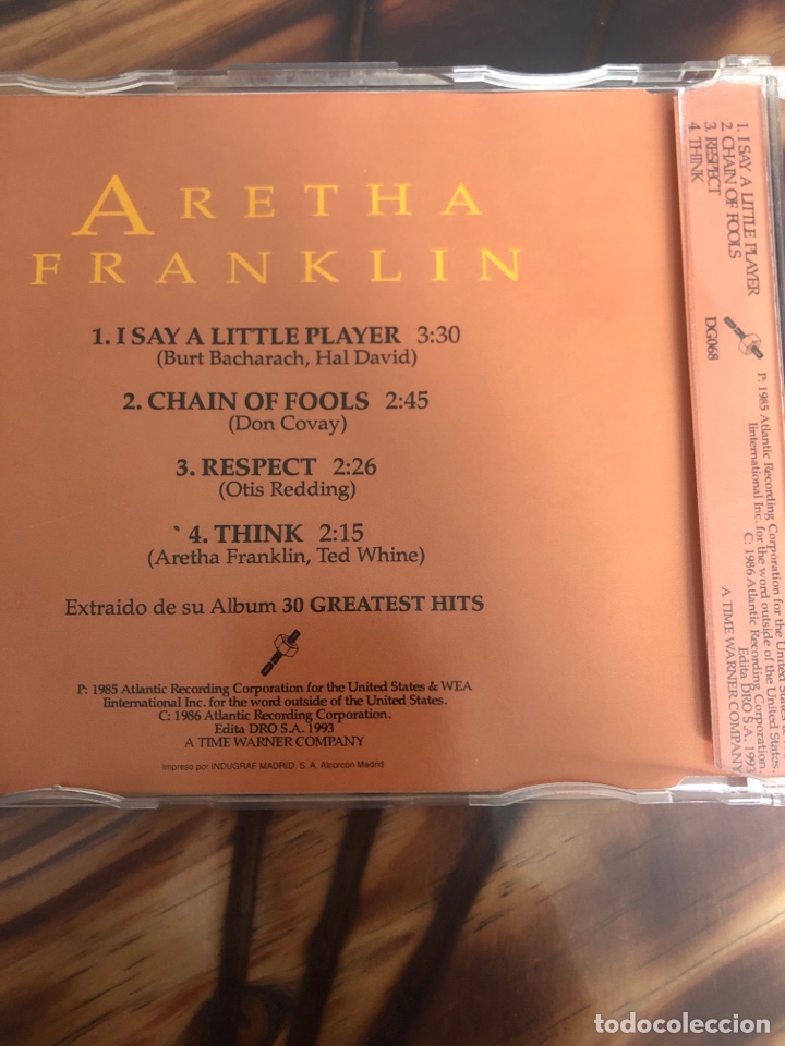 CDs de m&uacute;sica: Aretha Franklin - Foto 2