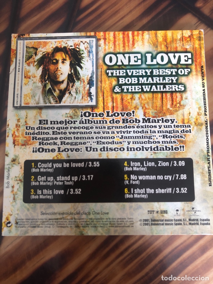 CDs de m&uacute;sica: Bob Marley - Foto 2