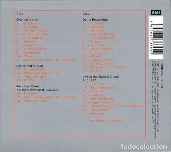 CDs de m&uacute;sica: Buzzcocks - In a Different Kitchen - Special edition (2CD) - Foto 2