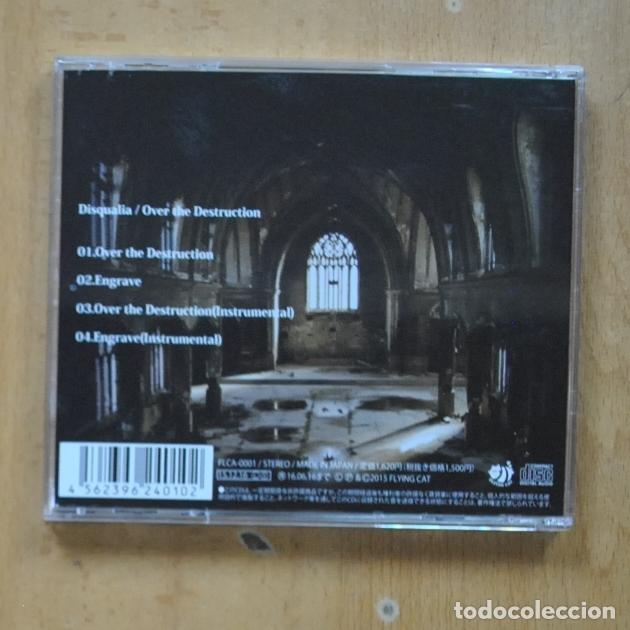 CDs de m&uacute;sica: DISQUALIA - OVER THE DESTRUCTION - CD - Foto 2