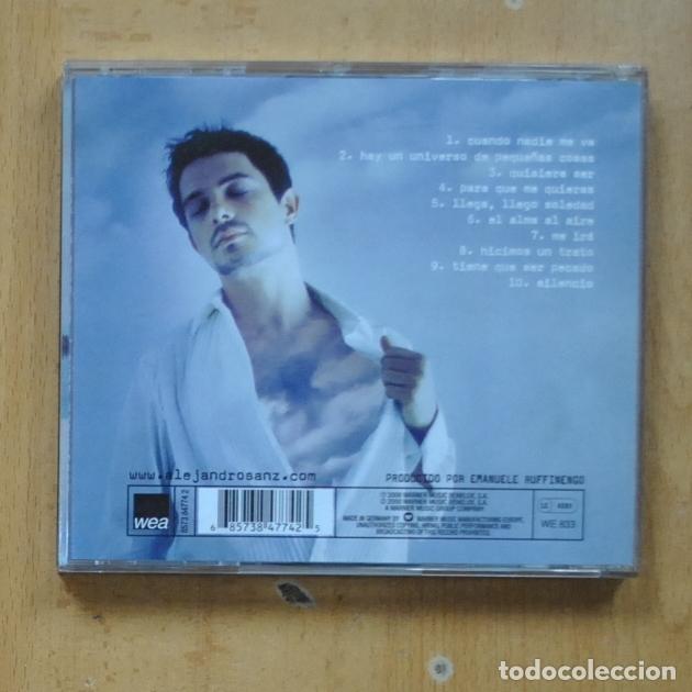 CDs de m&uacute;sica: ALEJANDRO SANZ - EL ALMA AL AIRE - CD - Foto 2