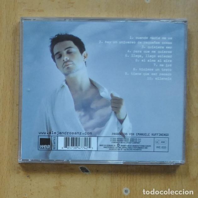 CDs de m&uacute;sica: ALEJANDRO SANZ - EL ALMA AL AIRE - CD - Foto 2