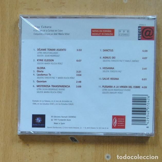 CDs de m&uacute;sica: VARIOS - MISA CUBANA - CD - Foto 2