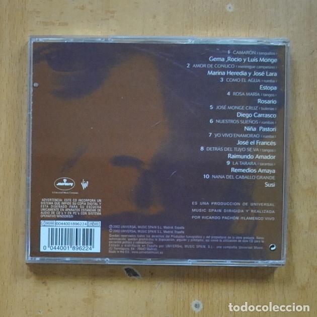CDs de m&uacute;sica: VARIOS - POR CAMARON - 2 CD - Foto 2