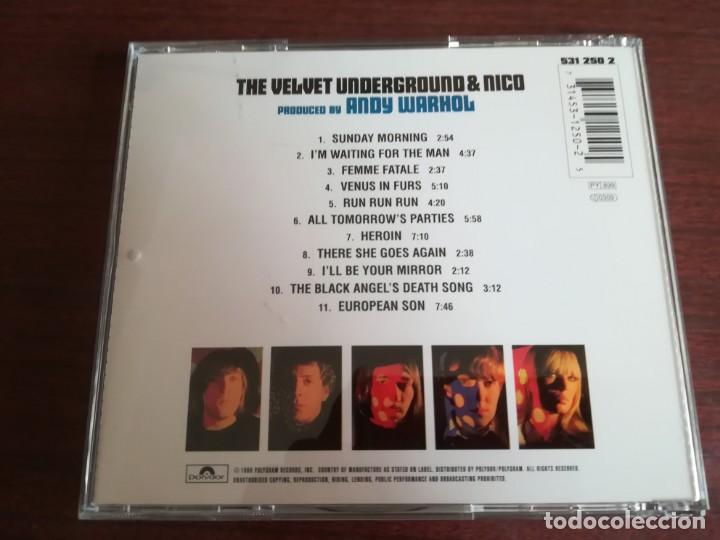 CDs de m&uacute;sica: The velvet underground & Nico. CD - Foto 2