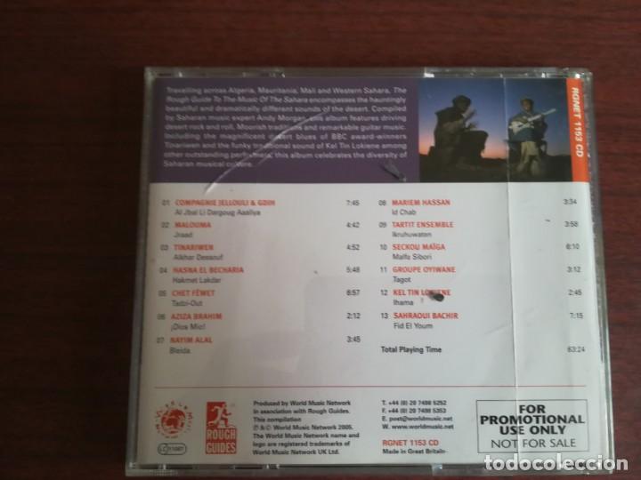 CDs de m&uacute;sica: The Sahara. Rough guide music. CD - Foto 2