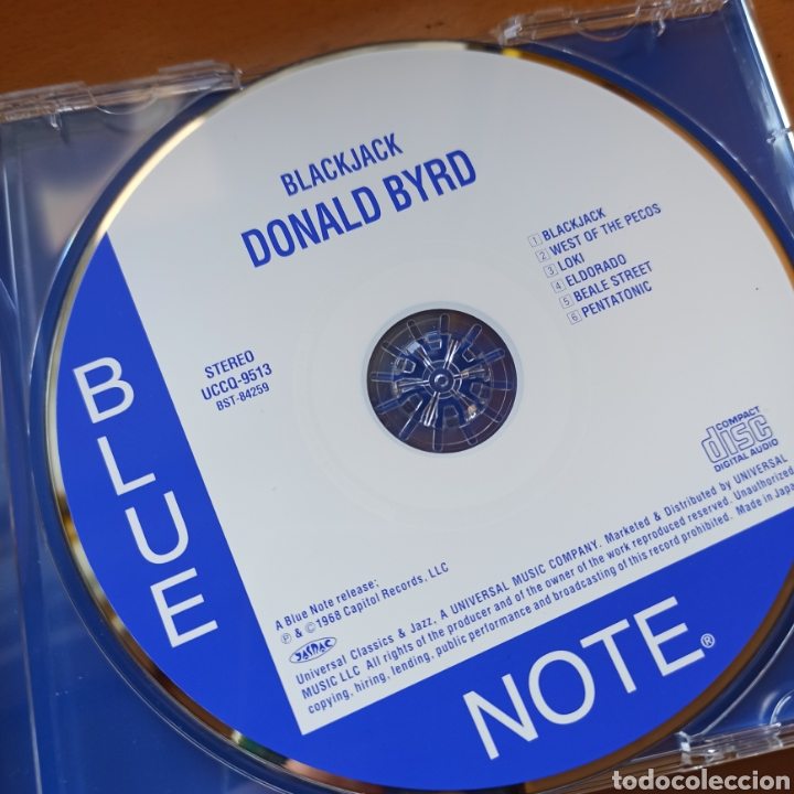 CDs de m&uacute;sica: Donald Byrd &lrm;&ndash; Blackjack (Blue Note, Japan, 2019) - Foto 3
