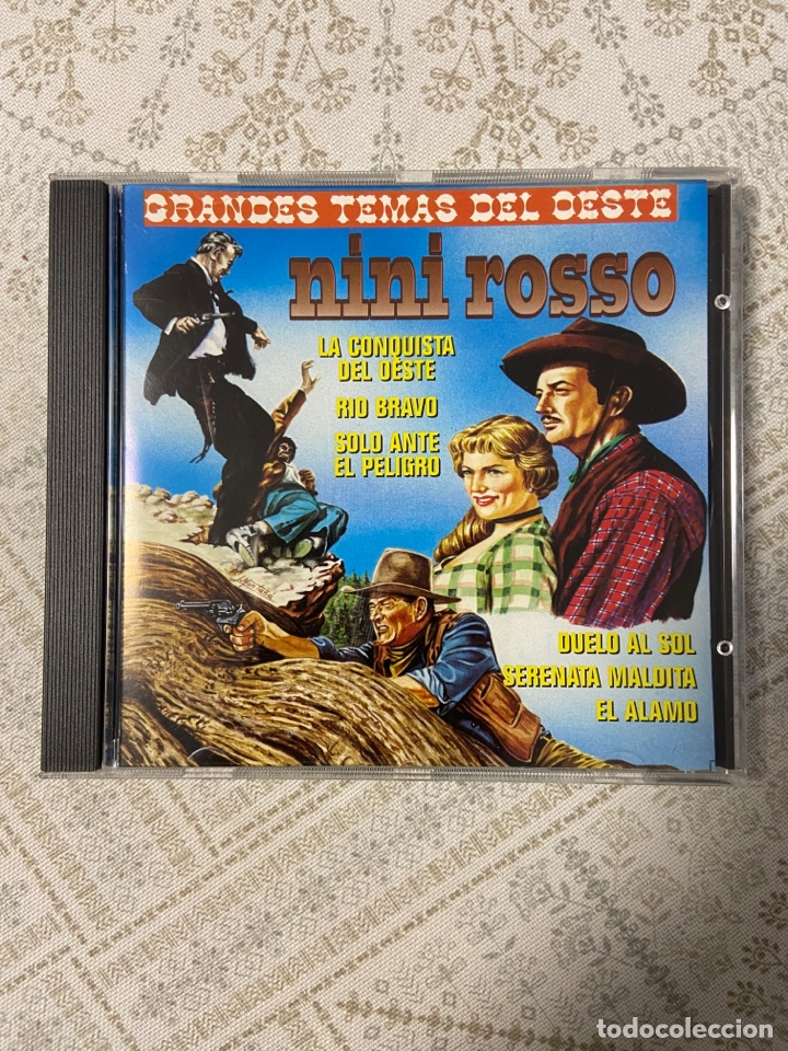 CDs de m&uacute;sica: Nino Rosso. Cd grandes temas del oeste.