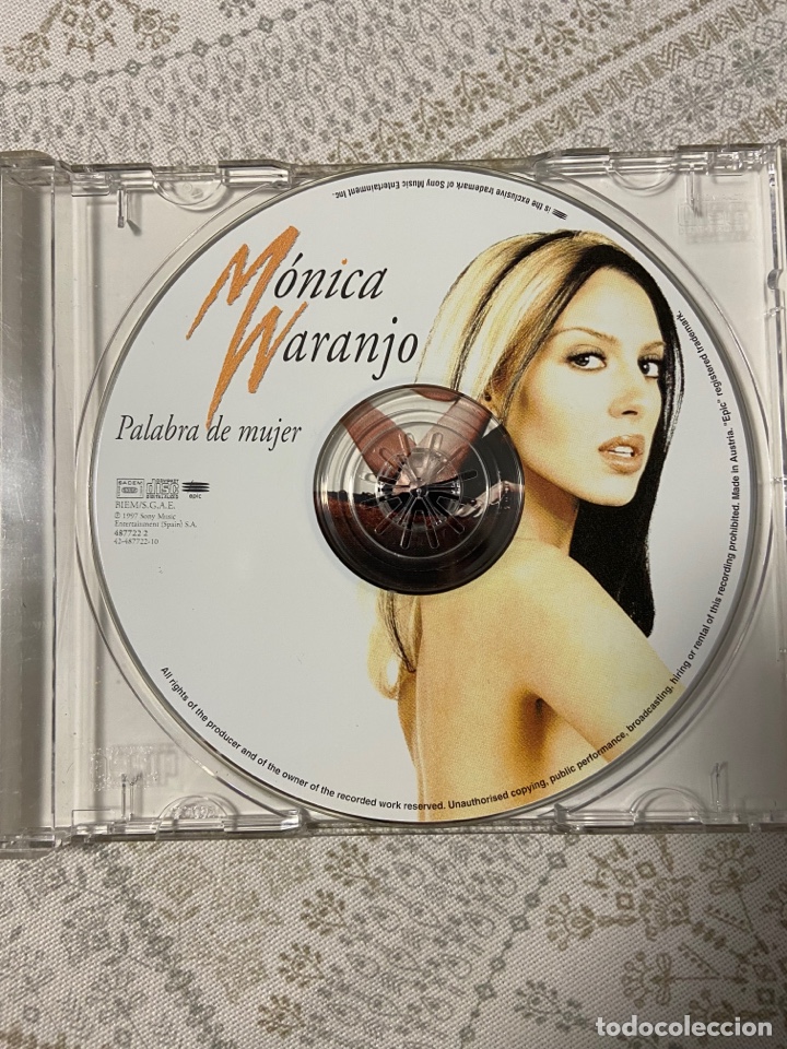 CDs de m&uacute;sica: Monica Naranjo. Palabra de mujer. - Foto 4