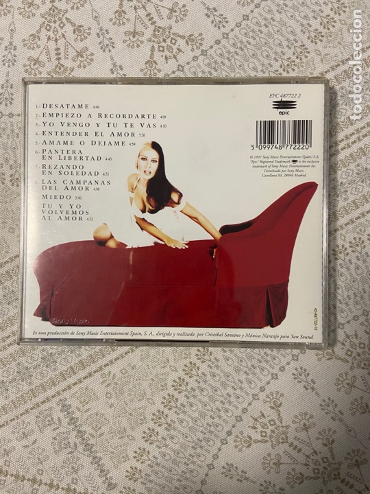 CDs de m&uacute;sica: Monica Naranjo. Palabra de mujer. - Foto 5