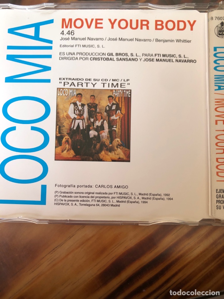 CDs de m&uacute;sica: Loco mia - Foto 2