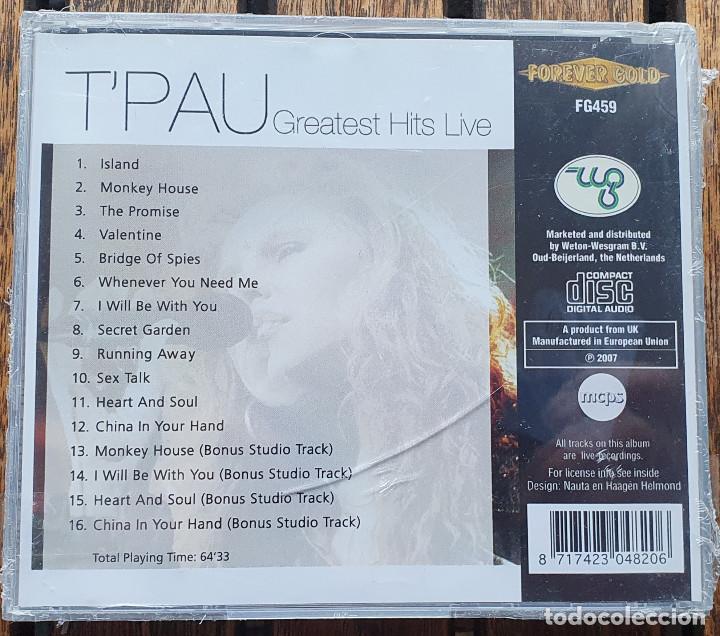 CDs de m&uacute;sica: TPau &ndash; Greatest Hits Live CD - Foto 2