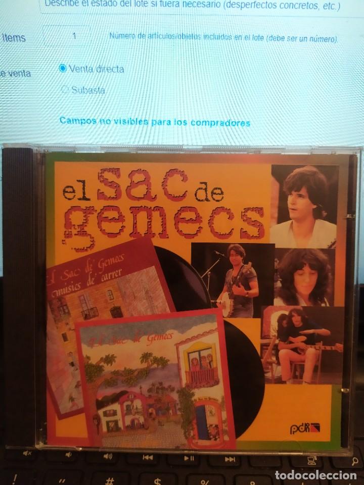 CDs de m&uacute;sica: EL SAC DE GEMECS: DOBLE CD AMB ARA PLOU + MUSICS DE CARRER PDI 1997