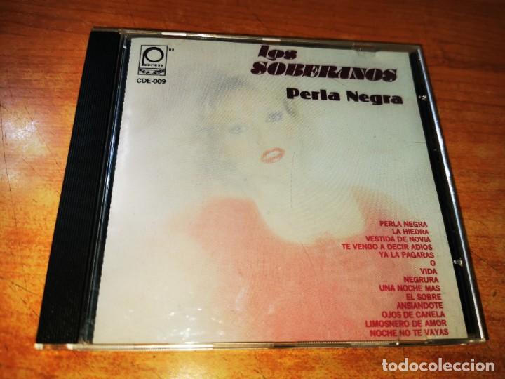 Music CDs: LOS SOBERANOS Perla negra CD ALBUM DEL A&Ntilde;O 1993 CANADA CONTIENE 14 TEMAS MUY RARO