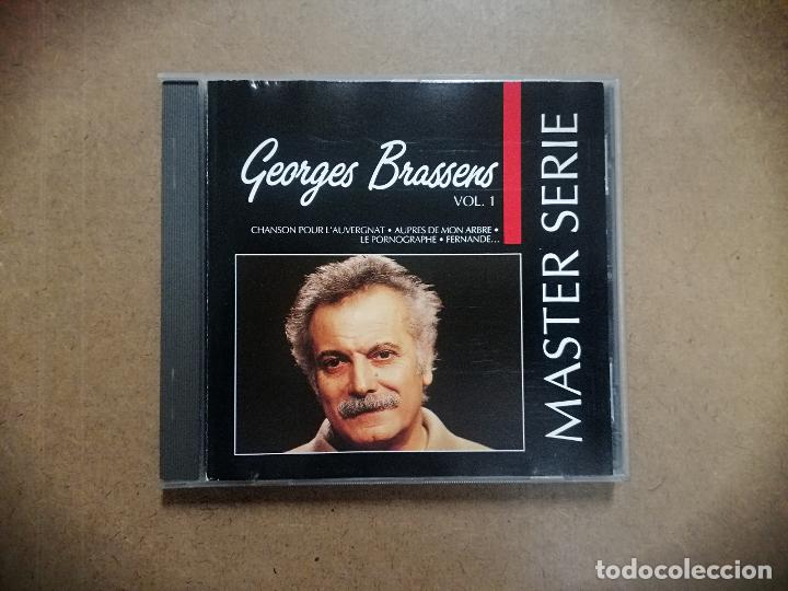 CDs de m&uacute;sica: GEORGES BRASSENS - VOL.1 MASTER SERIES - CD - Foto 1