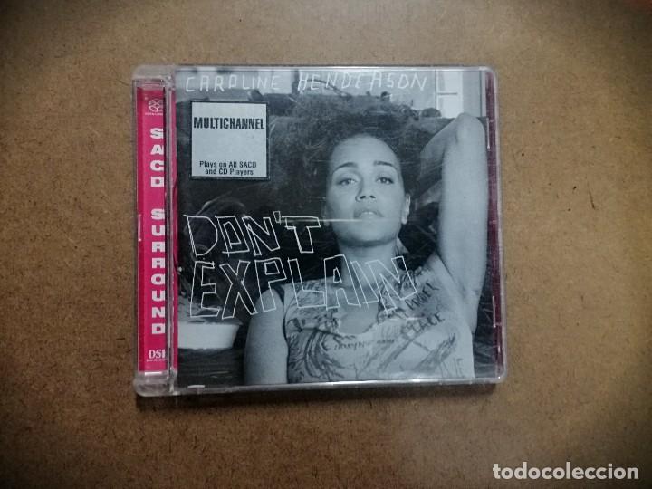 CDs de m&uacute;sica: CAROLINE HENDERSON - DONT EXPLAIN - MULTICHANNEL CD - Foto 1