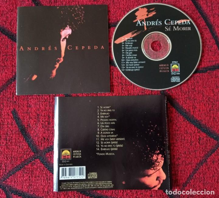 CDs de m&uacute;sica: ANDRES CEPEDA ** Se Morir ** CD VORIGINAL 2000 COLOMBIA