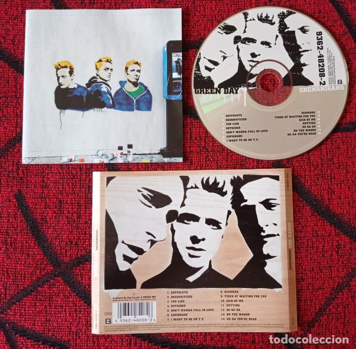 CDs de m&uacute;sica: GREEN DAY SHENANIGANS CDORIGINAL 2002 - Foto 1
