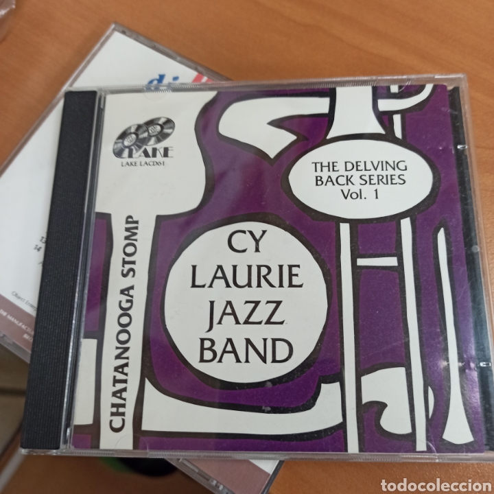 CDs de m&uacute;sica: Cy Laurie Jazz Band &lrm;&ndash; Chattanooga Stomp - The Delving Back Series Vol. 1 (Lake Records, UK, 1996)