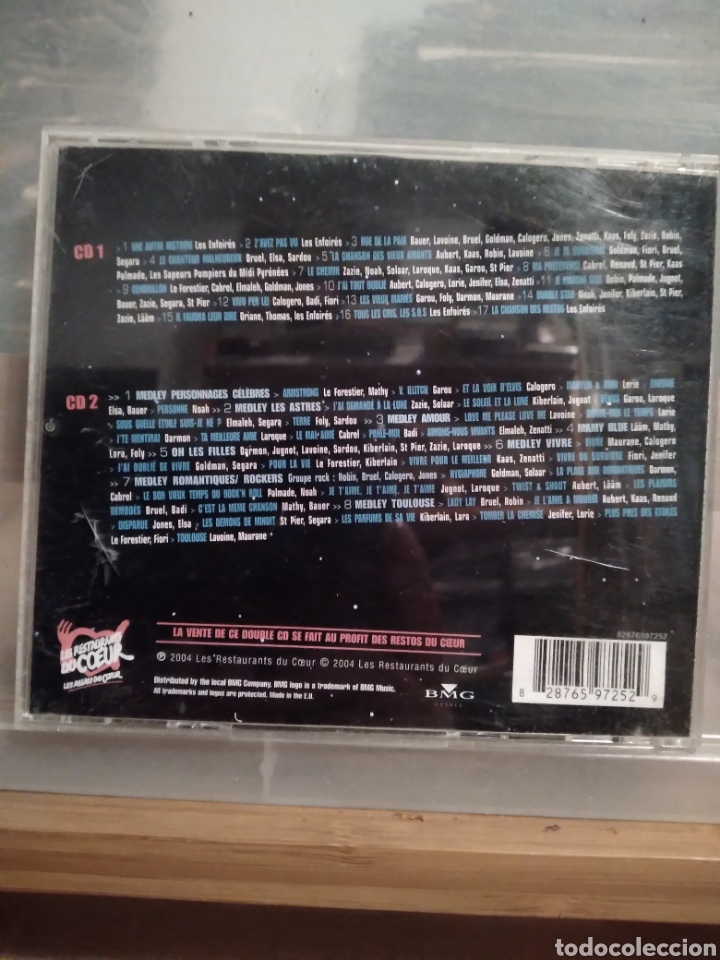 CDs de m&uacute;sica: LES ENFOIR&Eacute;S &rdquo;DANS LESPACE&rdquo; FR.04 - Foto 4