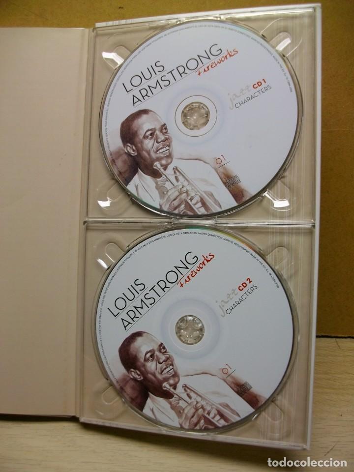 CDs de m&uacute;sica: Louis Armstrong &ndash; Fireworks LIBRO + 2 CD - Foto 2