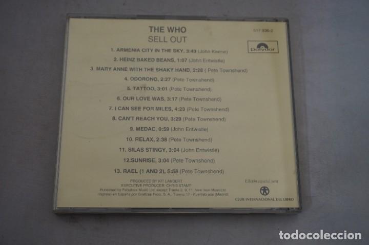 CDs de m&uacute;sica: CD - THE WHO SELL OUT - Foto 3