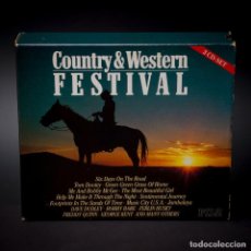CDs de Música: COUNTRY & WESTERN FESTIVAL BOX 3 CD - PILZ. Lote 322088953