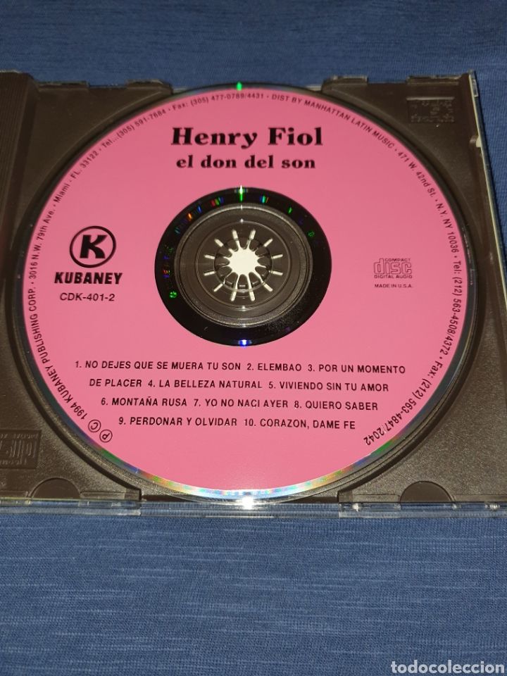 CDs de m&uacute;sica: Henry Fiol El don del son - Foto 2