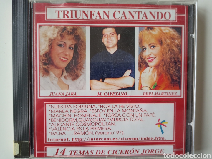 CDs de m&uacute;sica: Triunfan Cantando - Cicer&oacute;n Jorge - Foto 1