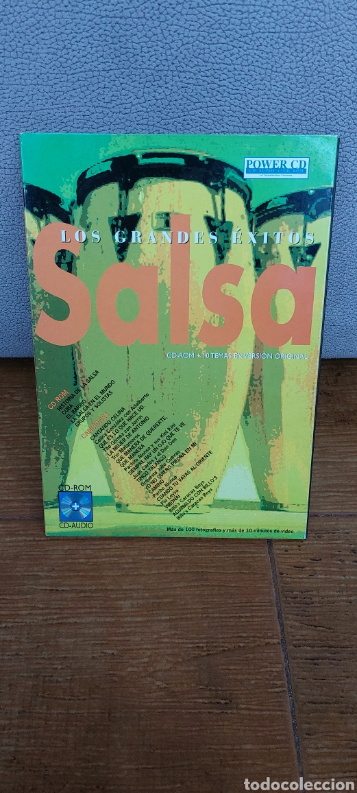 CDs de m&uacute;sica: CD-ROM Los Grandes &Eacute;xitos Salsa (n&deg; 2) - Foto 1