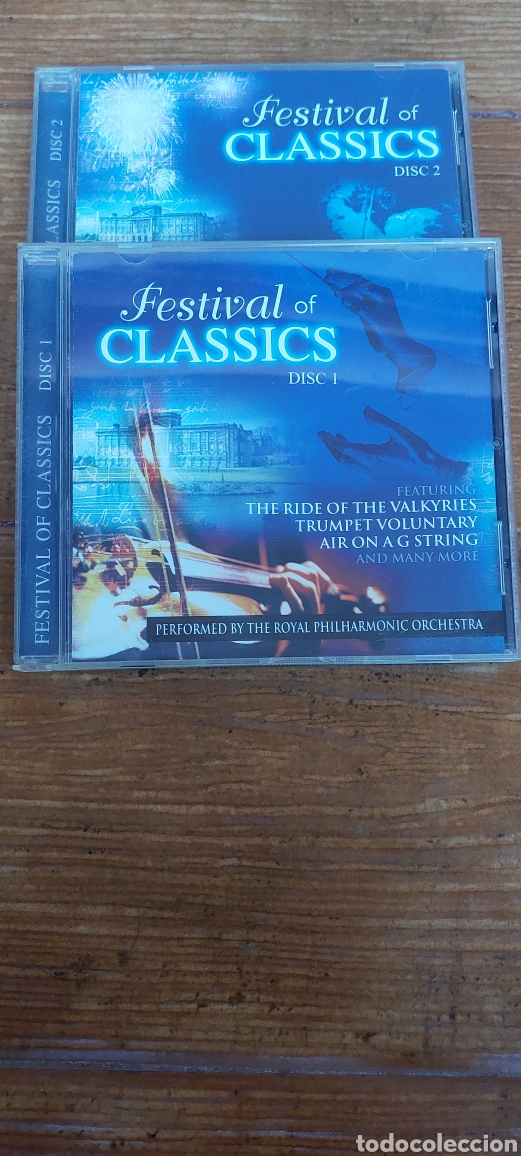 Musik-CDs: 2 Cd's Festival of Classics (Performed by the Ronaldo Philharmonic Orchestra)