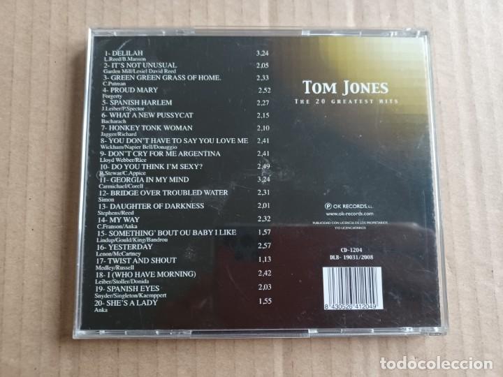CDs de m&uacute;sica: TOM JONES - THE GREATEST HITS CD 2008 - Foto 3