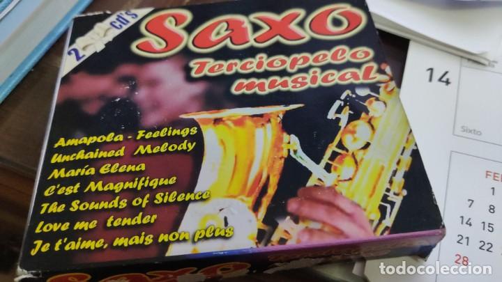CDs de m&uacute;sica: CD. TERCIOPELO MUSICAL. SAXO - Foto 1