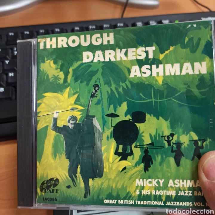 CDs de m&uacute;sica: Micky Ashman & His Ragtime Jazz Band &ndash; Through Darkest (Lake Records, UK, 1997)