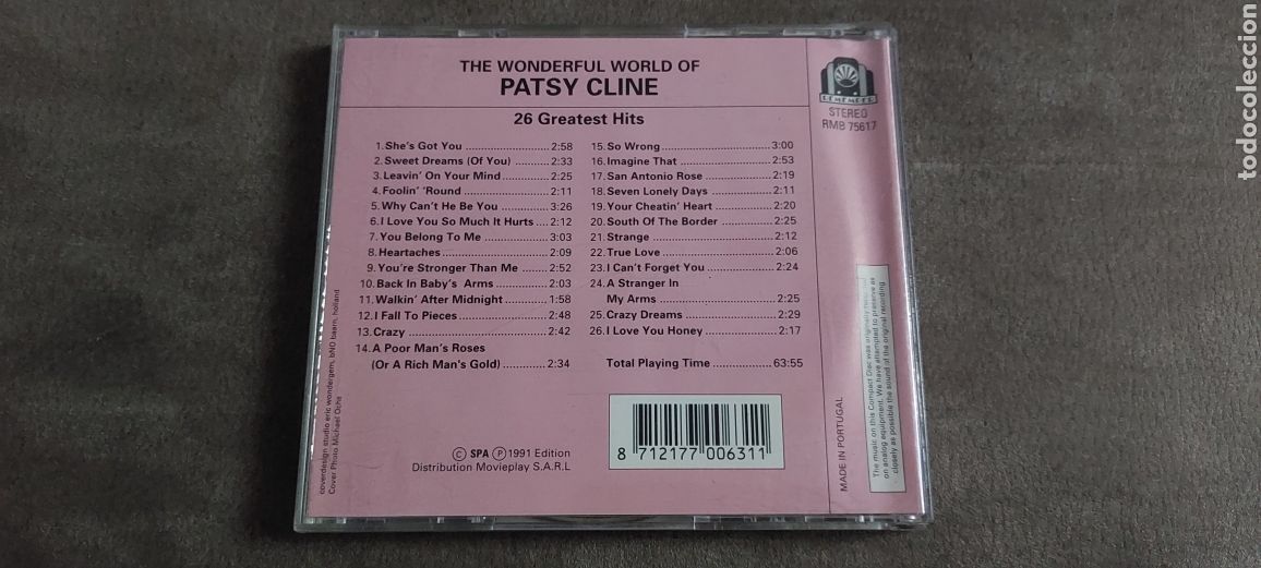 CDs de m&uacute;sica: Cds Patsy Cline (The Wonderful World Of) - Foto 2