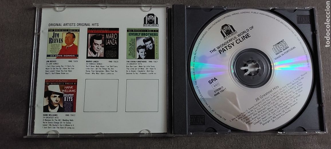 CDs de m&uacute;sica: Cds Patsy Cline (The Wonderful World Of) - Foto 3