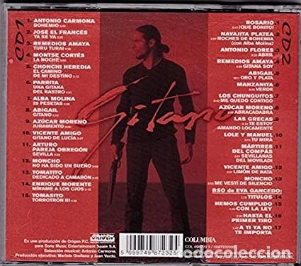 CDs de m&uacute;sica: Gitano - Banda Sonora Original de la Pelicula - 2x CD - Foto 2