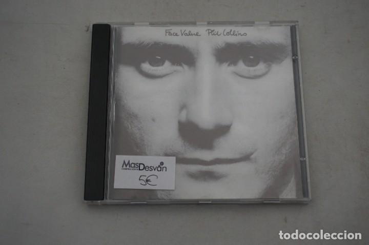 CDs de m&uacute;sica: CD - PHIL COLLINS - FACE VALUE - Foto 1