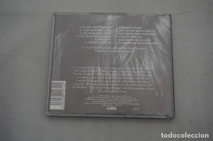 CDs de m&uacute;sica: CD - PHIL COLLINS - FACE VALUE - Foto 3