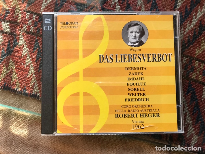 CDs de m&uacute;sica: Das liebes verbot. Wagner - Foto 1