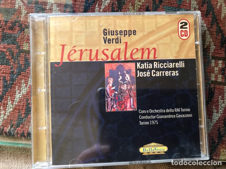 CDs de m&uacute;sica: Jerusalem. Verdi. Torino 1975 - Foto 1