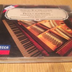 CDs de Música: SERGEI ARACHMANINOV - CONCIERTO PARA PIANO N°2 - PIORT CHAIKOVSKI CONCIERTO PARA PIANO N°1 - MÚSICA. Lote 322351343