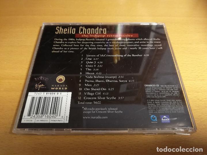 CDs de m&uacute;sica: SHEILA CHANDRA. THE INDIPOP RETROSPECTIVE (CD) - Foto 3