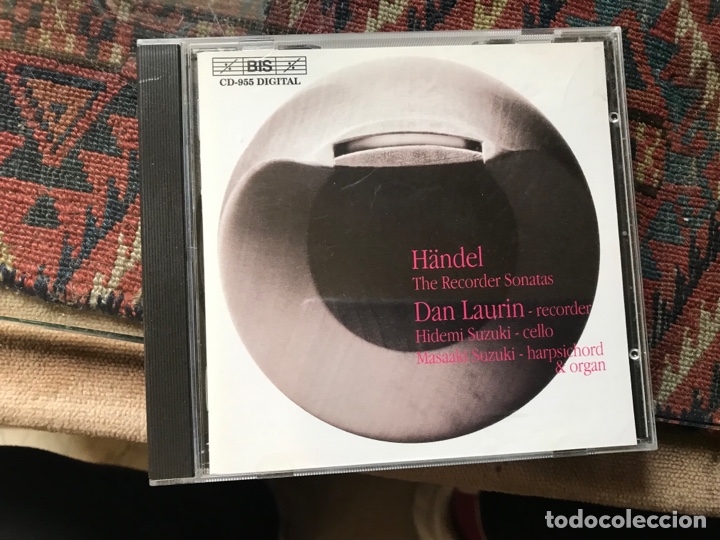 CDs de m&uacute;sica: H&auml;ndel . The recorder sonatas - Foto 1
