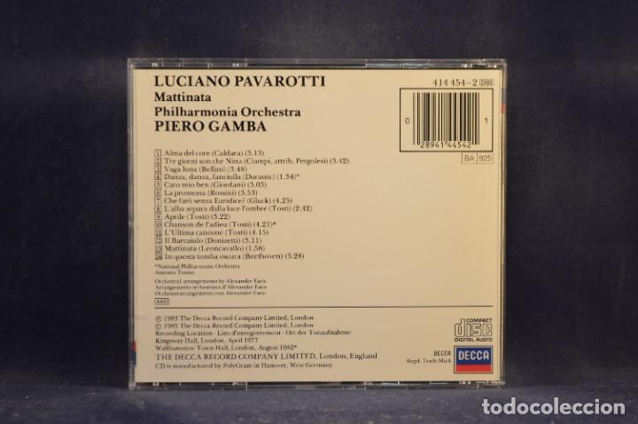 CDs de m&uacute;sica: PAVAROTTI - MATTINATA - CD - Foto 2