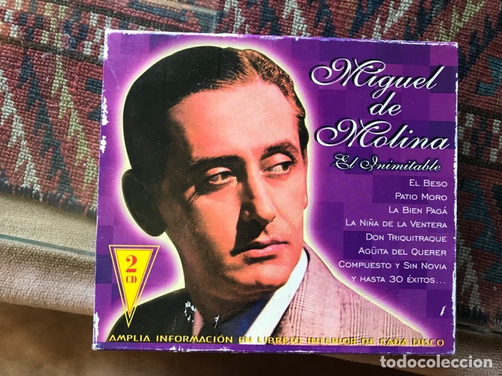 CDs de m&uacute;sica: Miguel,De Molina. El inolvidable - Foto 1