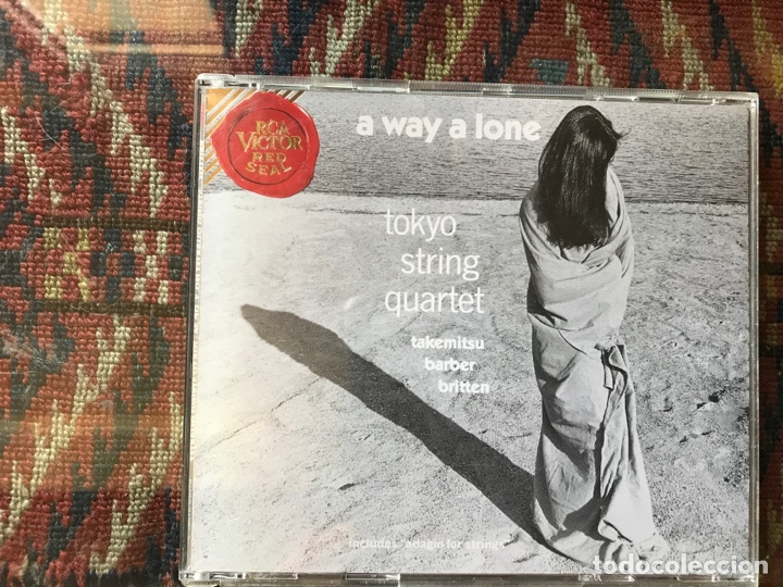 CDs de m&uacute;sica: Away alone . Tokyo String Quartet. Muy dif&iacute;cil - Foto 2