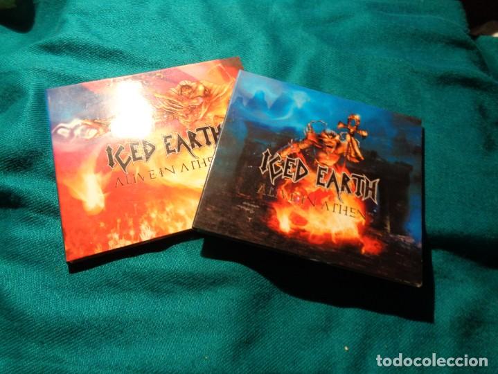 CDs de m&uacute;sica: ICED EARTH. ALIVE IN ATHENS. DISC 2 Y 3. CD DIGIPACK. IMPECABLE - Foto 1