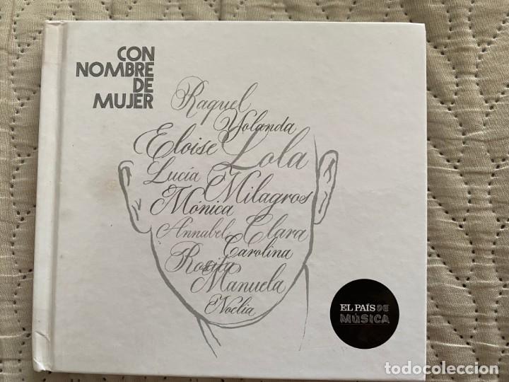 CDs de m&uacute;sica: CD LIBRO DISCO-CON NOMBRE DE MUJER-VARIOS - Foto 1