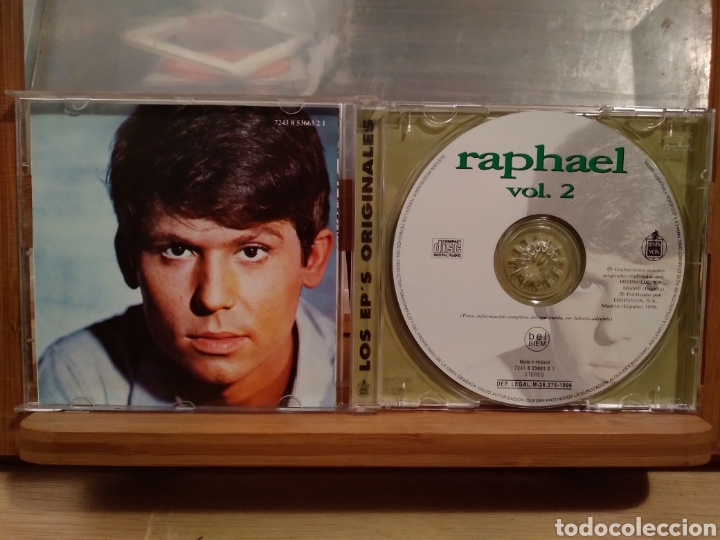 CDs de m&uacute;sica: RAPHAEL &rdquo;LOS EPS ORIGINALES DE RAPHAEL vol.2 - Foto 2